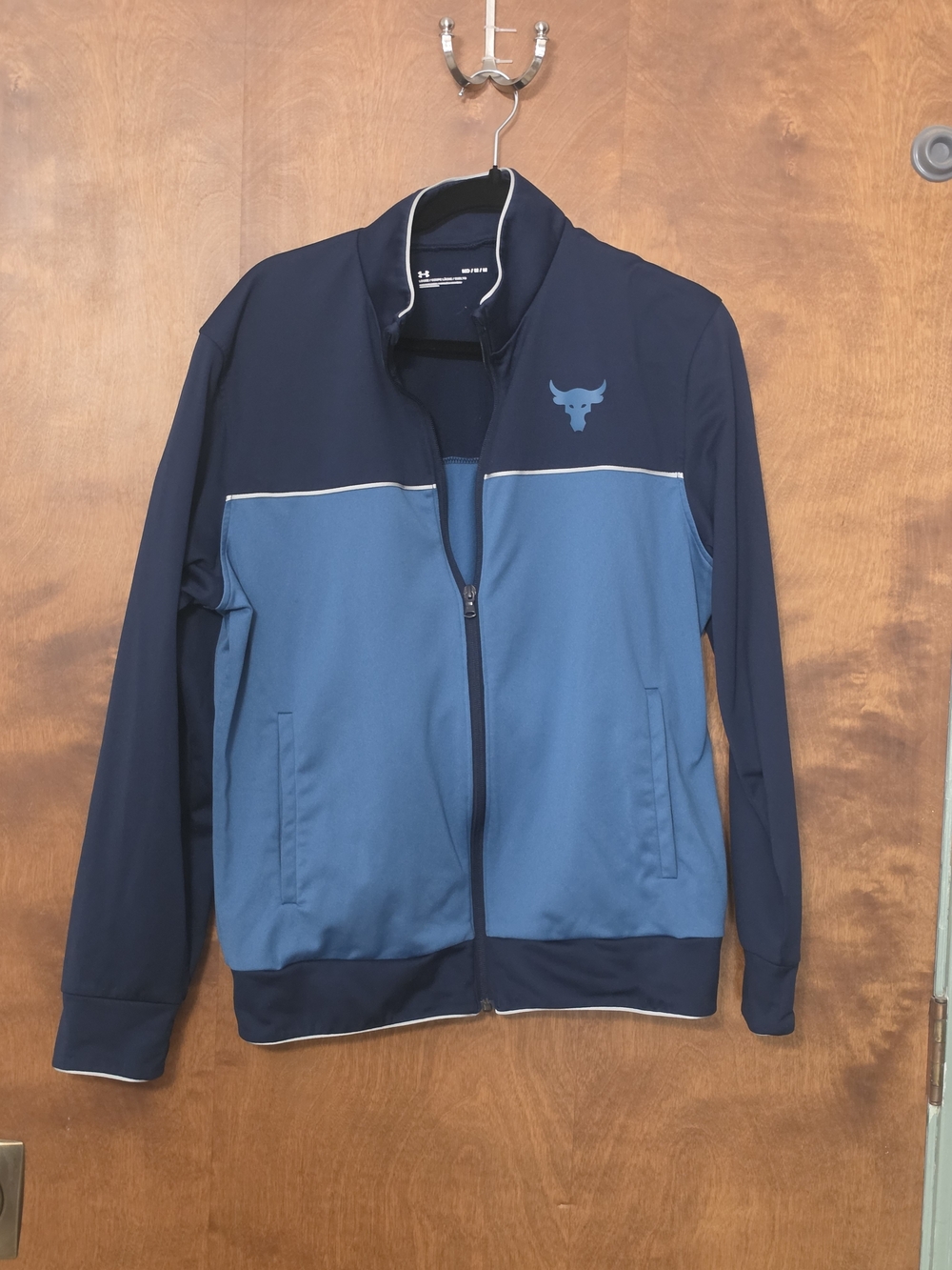 Under Armour Men’s Two-Tone Dark Navy and Blue Performance Zip Jacket